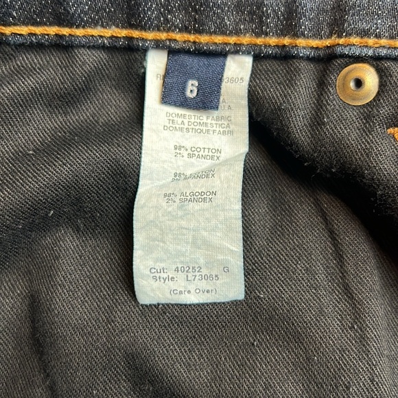 Karen Kane Denim Women’s Blue Dark Wash Embellished Bootcut Stretch Jean… - Picture 9 of 10